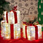 Christmas Lighted Gift Boxes