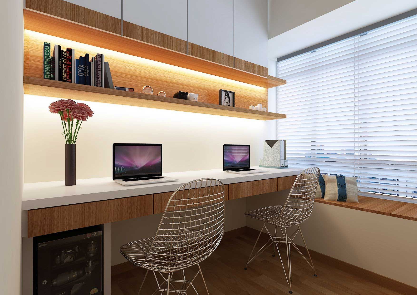 4 Smart Study Room Furniture Design Ideas - Decorat