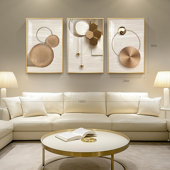 Luxury Gold Wall Art