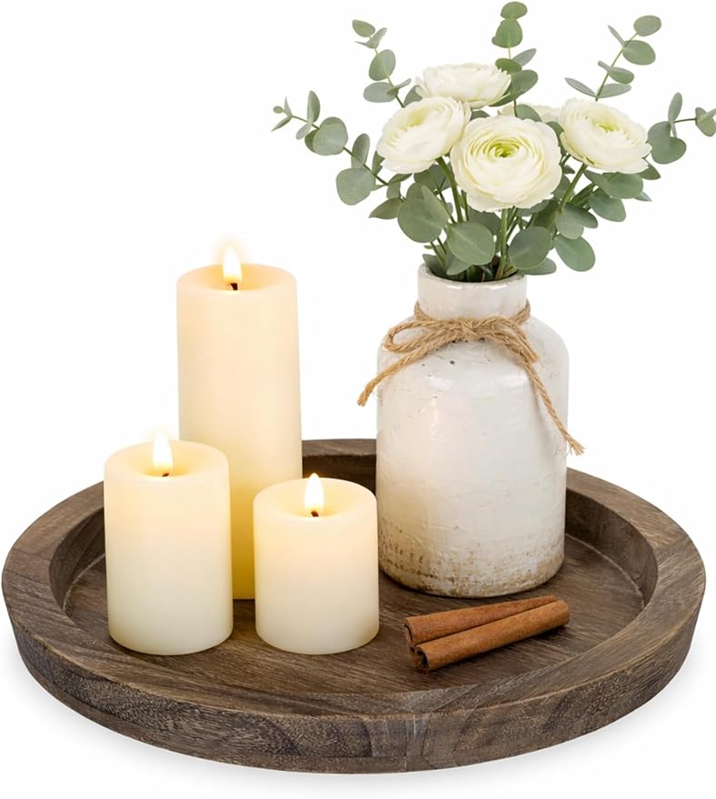 Candle Plate Holder Tray