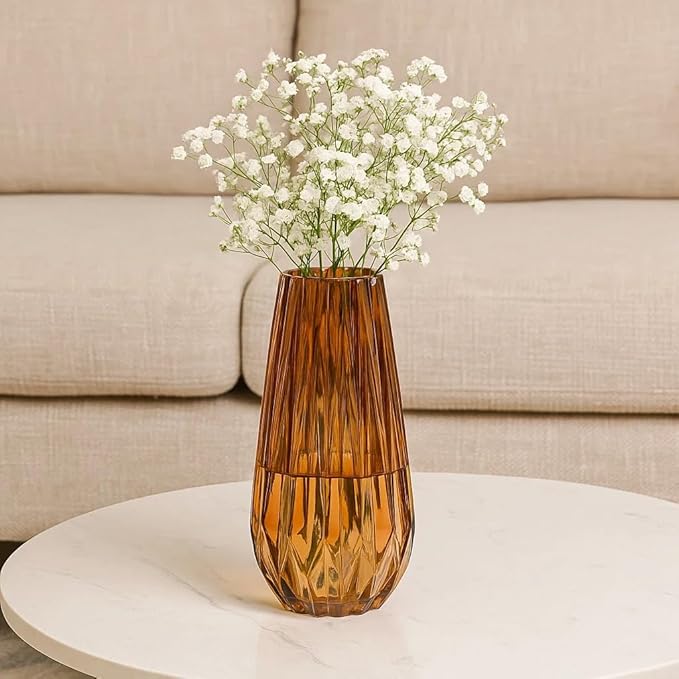 Glass Vase for Flowers Plants