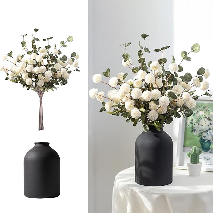 Fake Flowers in Vase