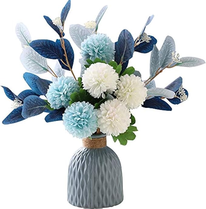 Flowers with Ceramic Vase 