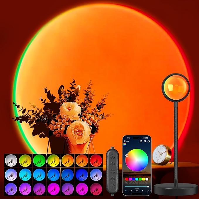 Sunset Lamp Projector with APP 
