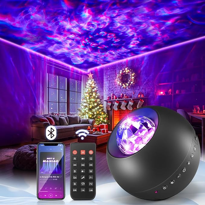 Vibrant Galaxy Light Projector