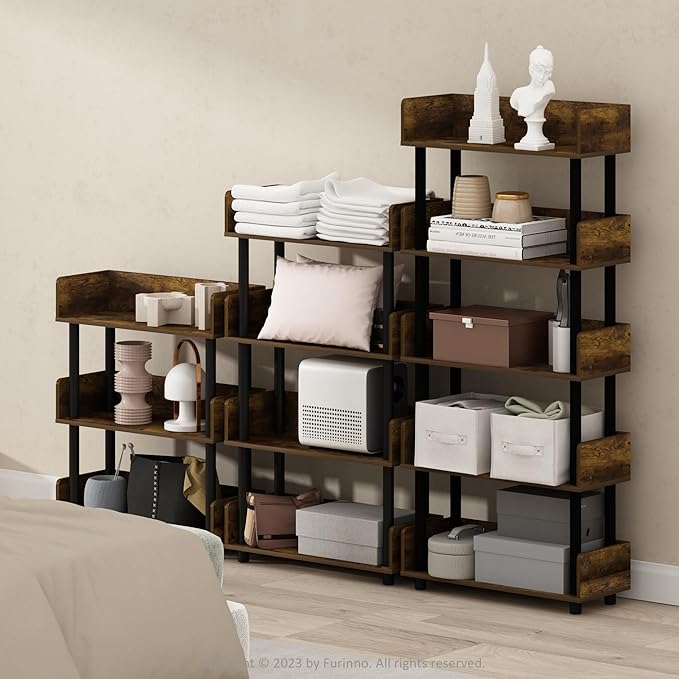 TURN-N-TUBE 5-Tier Display Shelf