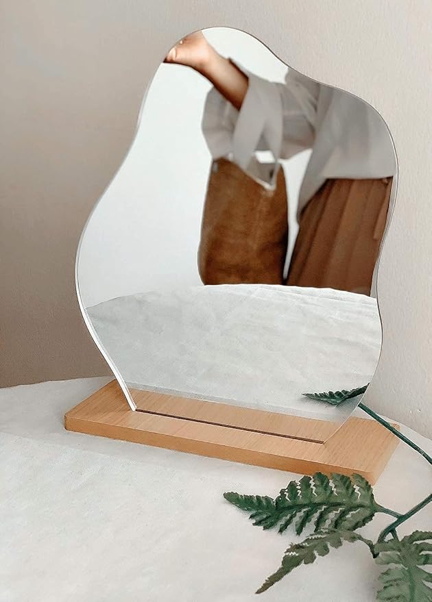 Aesthetic Vanity Mirror Frameless