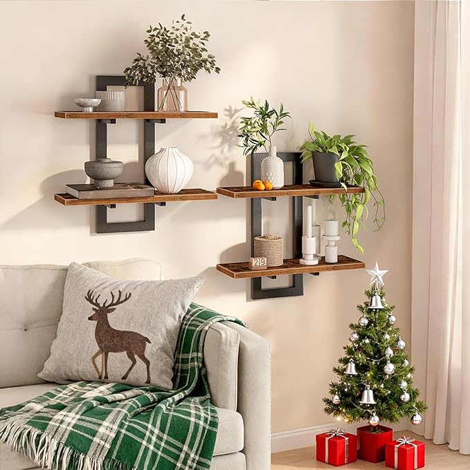 Wall Shelf Set of 2