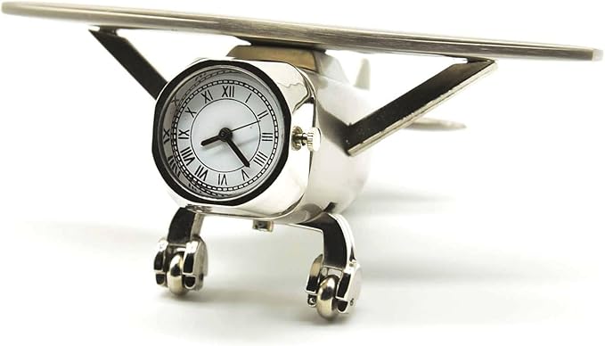 Airplane Small Desk Clocks