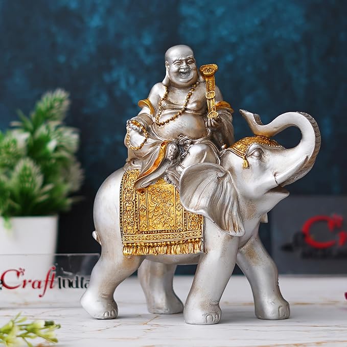 Resin Laughing Buddha Statue