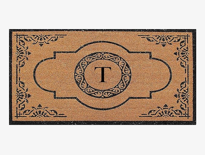 Monogrammed Double Doormat