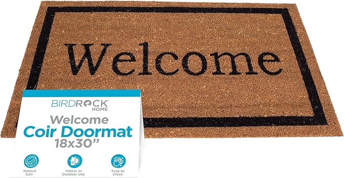 HOME Welcome Coir Doormat