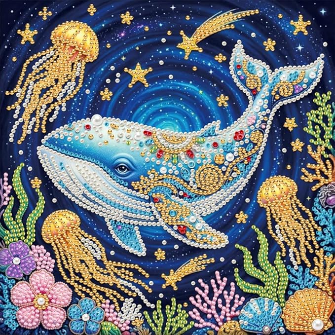  Dolphin Pearl Diamond Art Kits