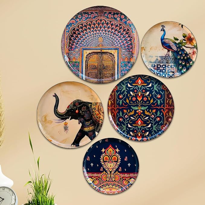 Maharaja Art Decorative Wall Plates