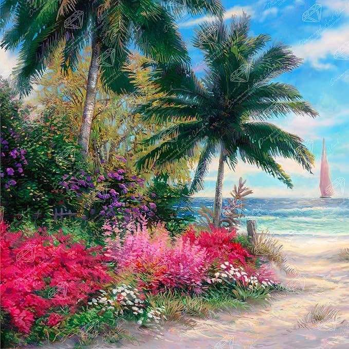  Ocean Whisper Path Diamond Painting