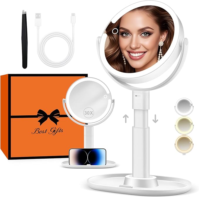 Adjustable Desk Mirror