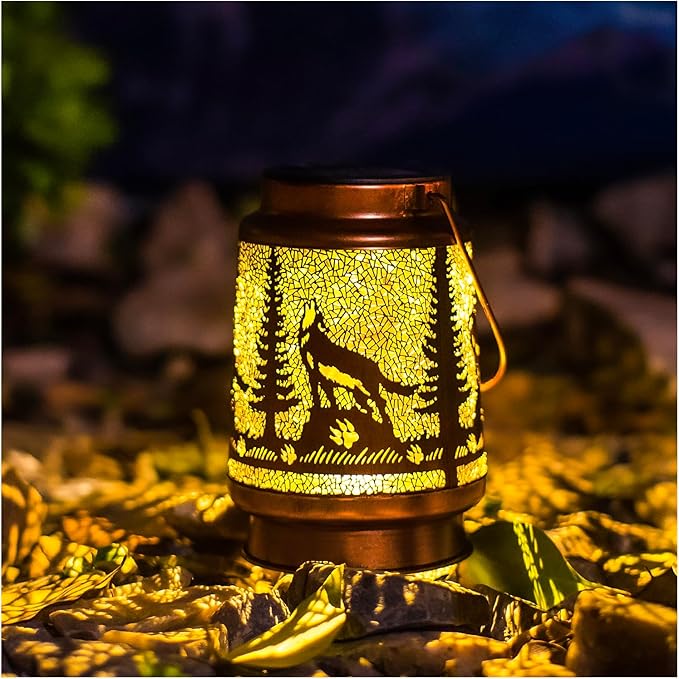 Wolf Solar Lanterns Outdoor