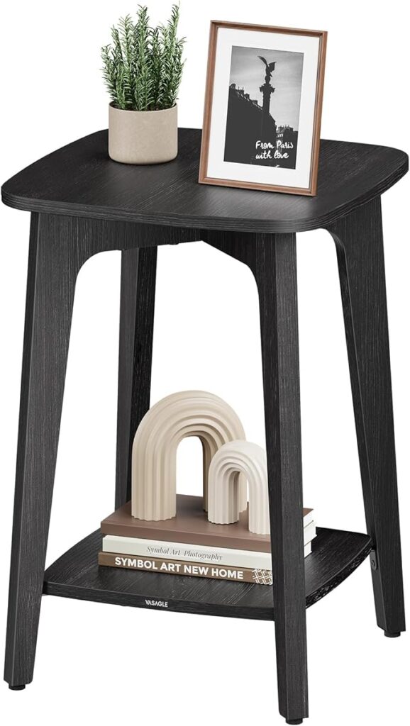 Nightstand with Tapered Legs