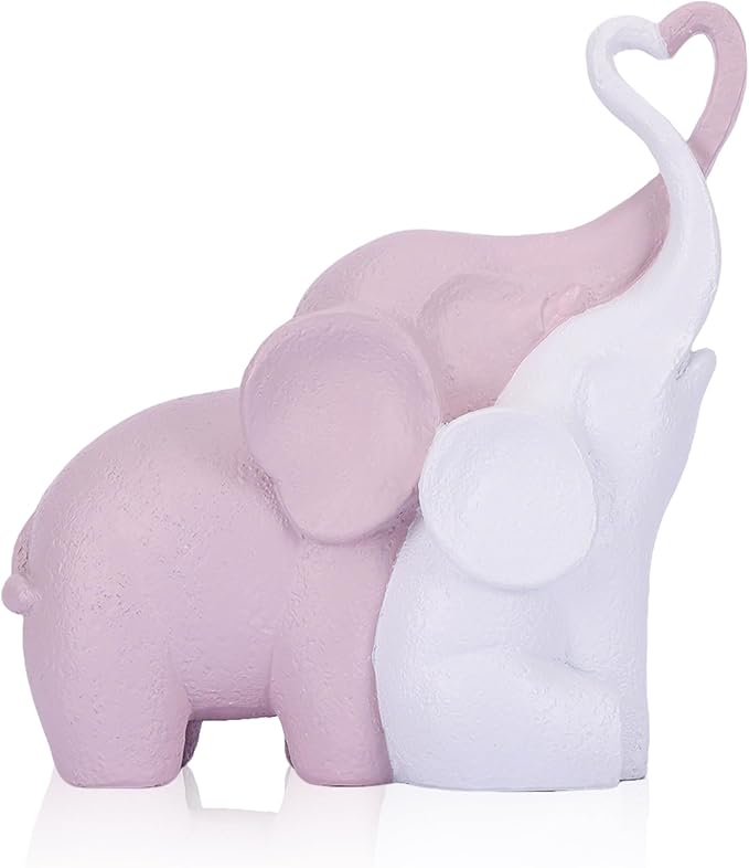 Couple Elephant Statue