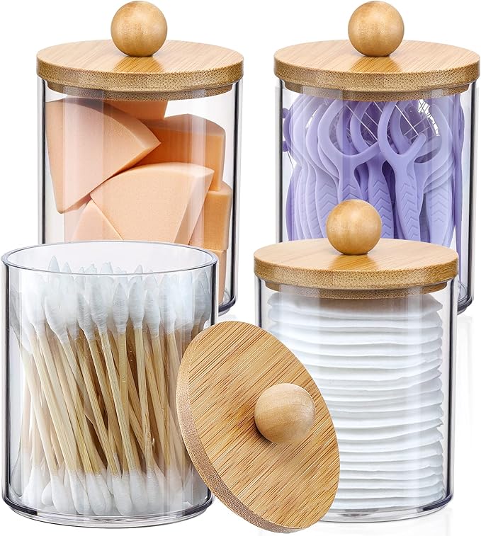 Clear Plastic Apothecary Jar