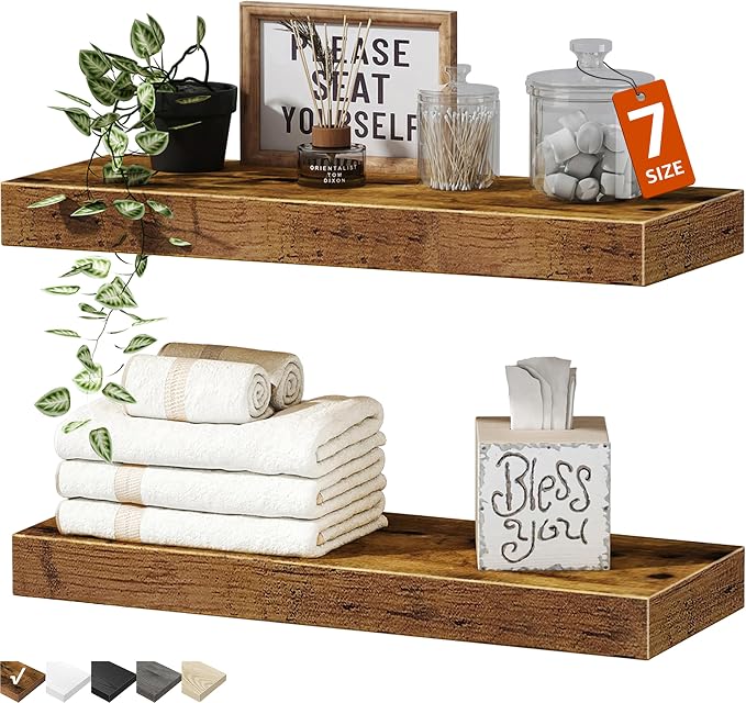 Bathroom Floating Shelves