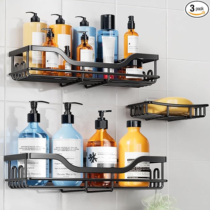  3-Pack Shower Caddy