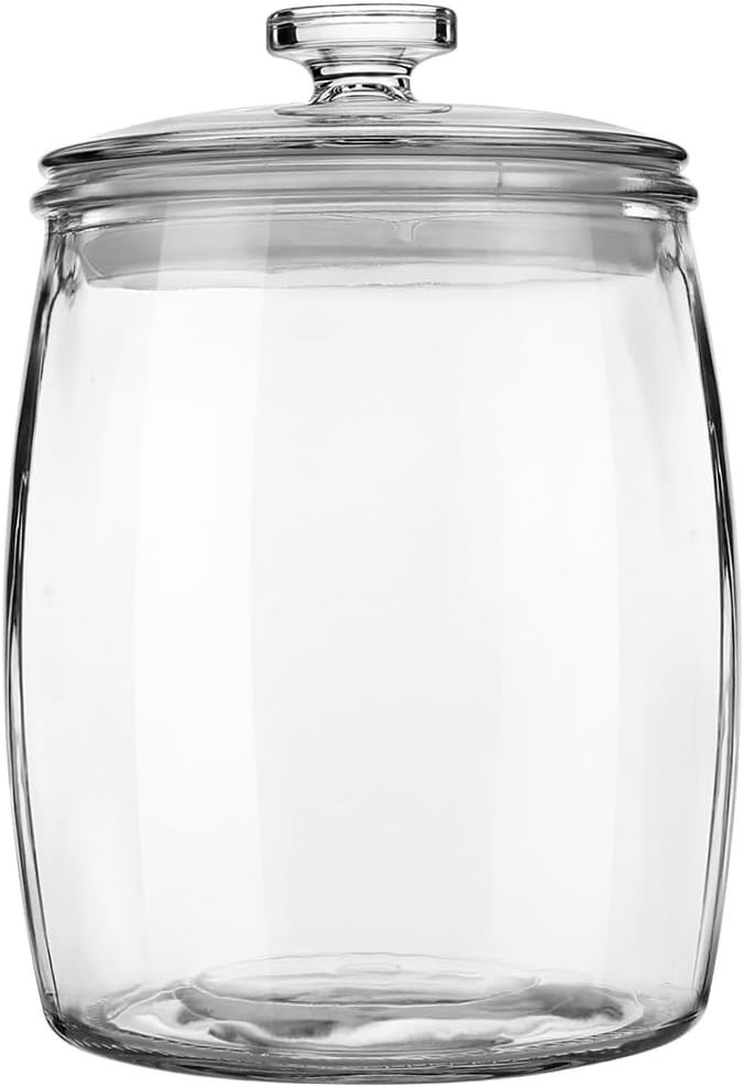 Wide Mouth Glass Jar