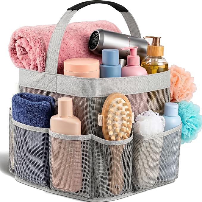  9 Pocket Portable Shower Caddy 