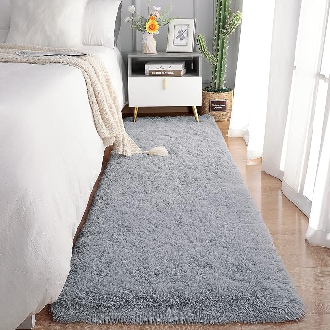 Soft Runner Rug for Bedroom