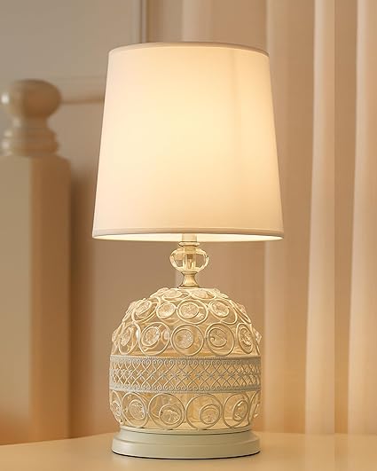 Small Crystal Table Lamp
