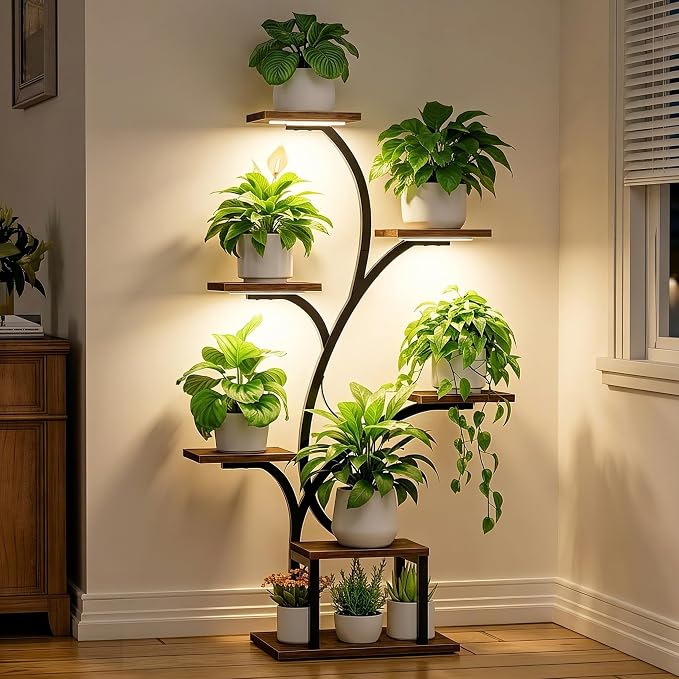 Lighted Plant Shelf 