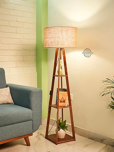 Furniture Wooden Floor Lamp