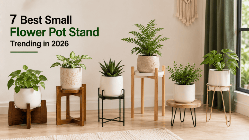 7 Best Small Flower Pot Stand Trending in 2026