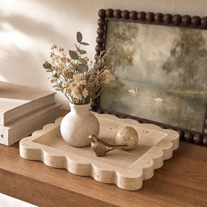 Decorative Scalloped Tray