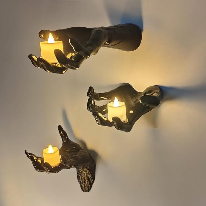 Creepy Hands with Candles