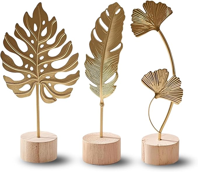 Gold Leaf Home Decor Set