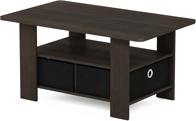 Coffee Table with Storage Shelf