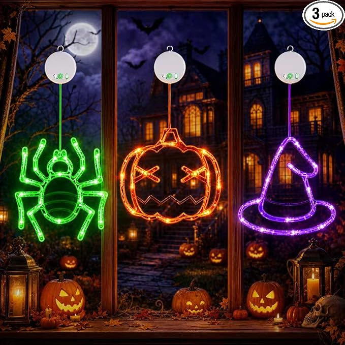 Halloween Window Lights