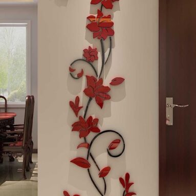 Rattan Flower Wall Murals