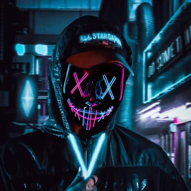 Light up Scary Mask