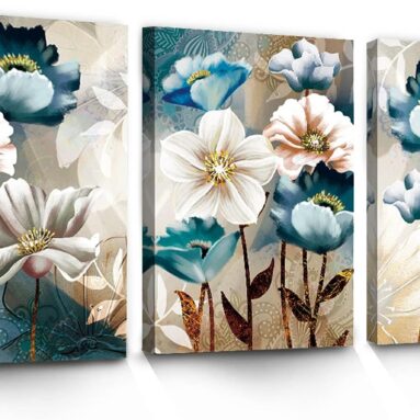 Lotus Flower Canvas Wall Art