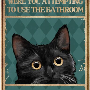 Funny Restroom Sign