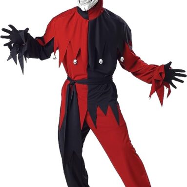 Adult Evil Jester Costume