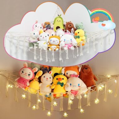 Big Size Plush Toy with Decorative String Light
